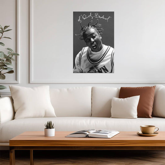 Ol' Dirty Bastard Iconic Portrait | ODB Hip Hop Legend Poster | Vintage Music Photography - Music Poster