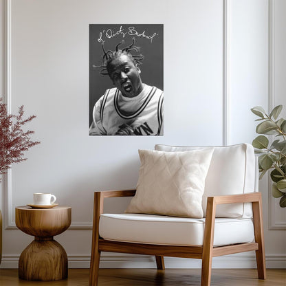 Ol' Dirty Bastard Iconic Portrait | ODB Hip Hop Legend Poster | Vintage Music Photography - Music Poster