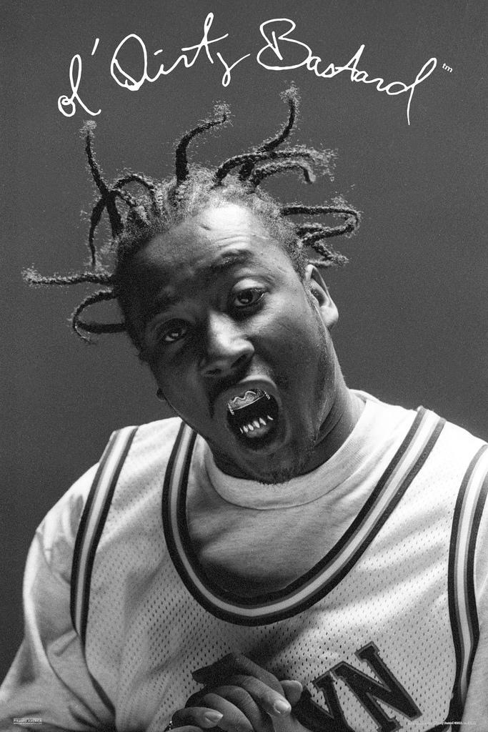Ol' Dirty Bastard Iconic Portrait | ODB Hip Hop Legend Poster | Vintage Music Photography - Music Poster