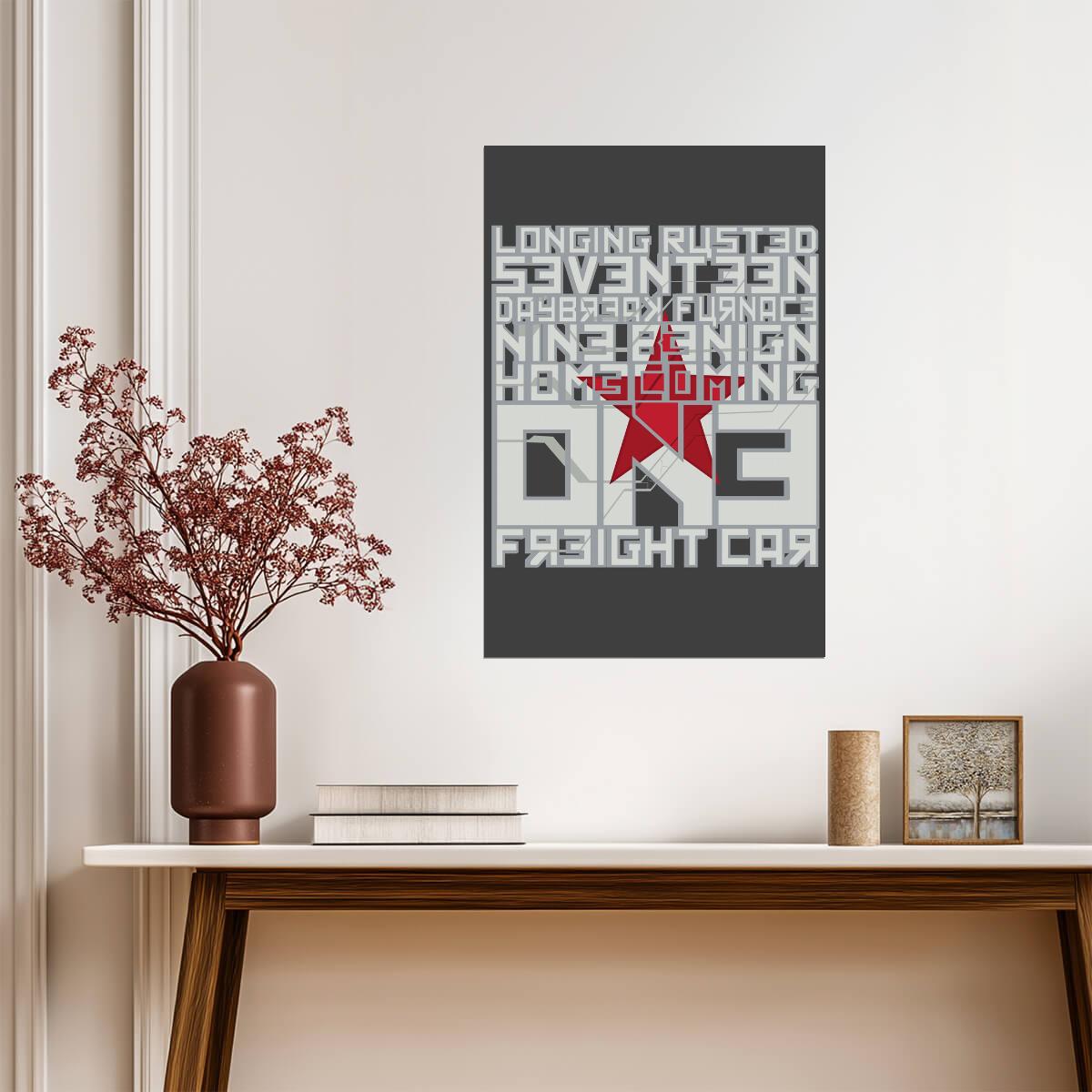 Captain America: Civil War | Winter Soldier Activation Words | Hydra Quote Poster - Movies & TV Poster