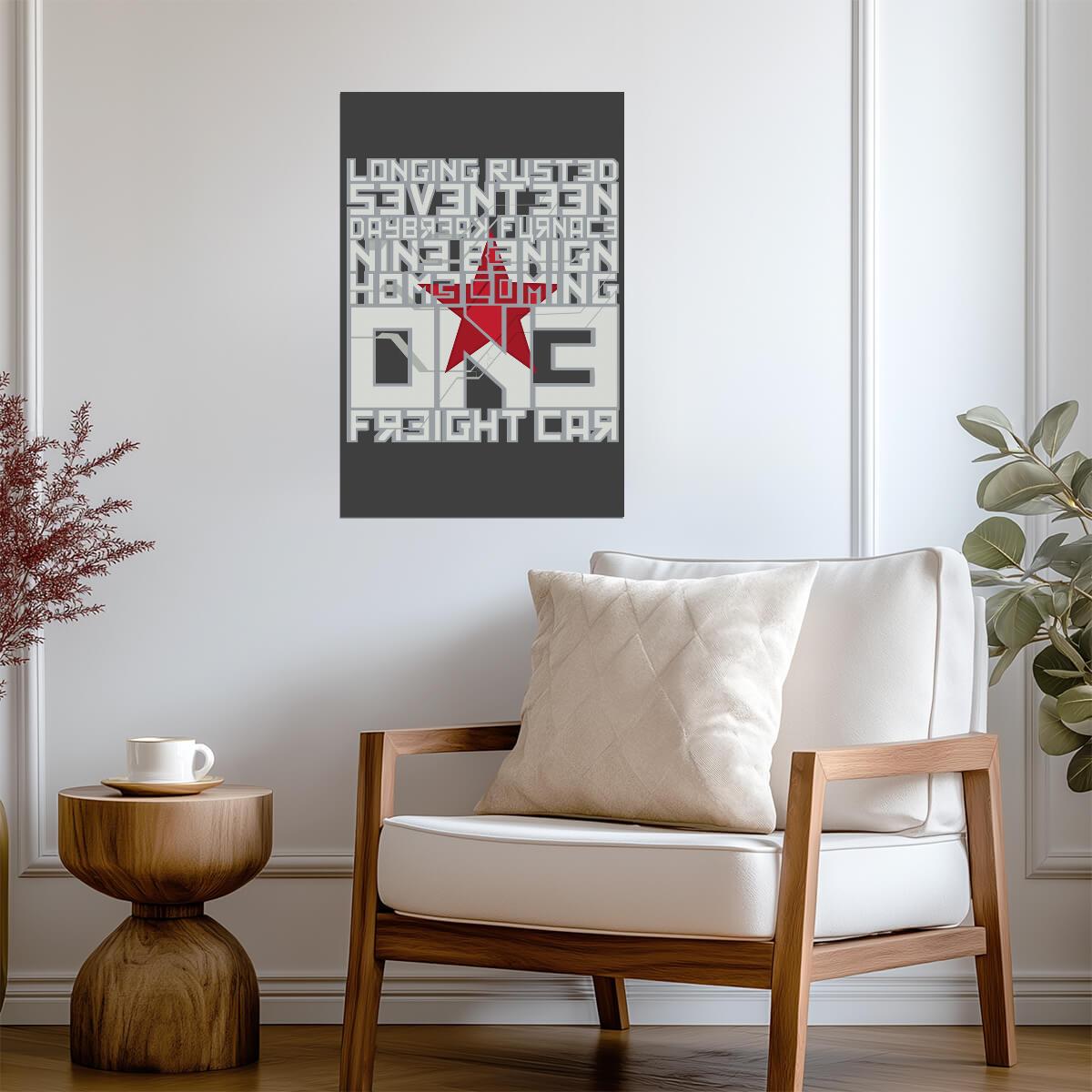 Captain America: Civil War | Winter Soldier Activation Words | Hydra Quote Poster - Movies & TV Poster
