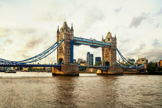 Tower Bridge over the Thames River | London England Photography | UK Landmark Poster - Photography Poster