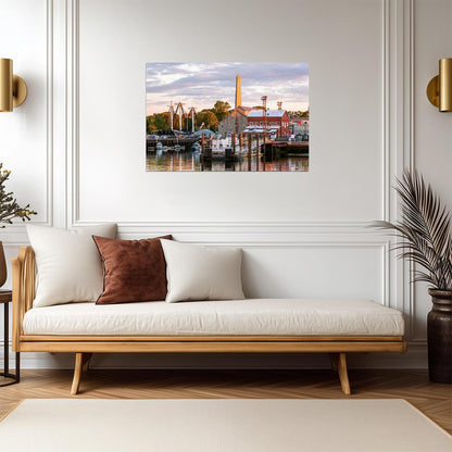 Charlestown Navy Yard and Bunker Hill Monument | Boston Photography | Historical Landmark Poster - Photography Poster