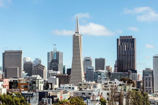 San Francisco Transamerica Pyramid | Panoramic Cityscape Photography | California Poster - Photography Poster