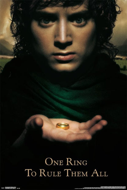 The Lord Of The Rings | The Fellowship of the Ring | Fantasy Movie Poster - Movies & TV Poster
