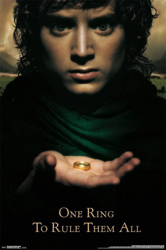 The Lord Of The Rings | The Fellowship of the Ring | Fantasy Movie Poster - Movies & TV Poster