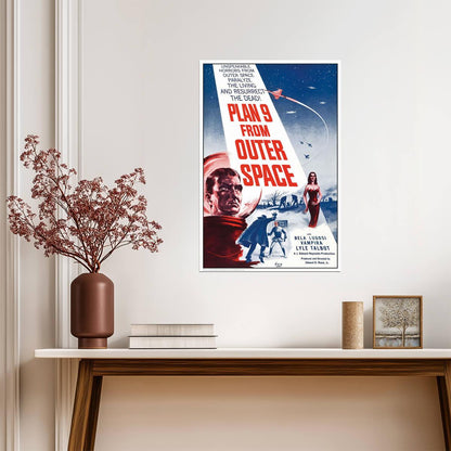 Plan 9 From Outer Space | Classic Sci-Fi Movie Poster - Movies & TV Poster