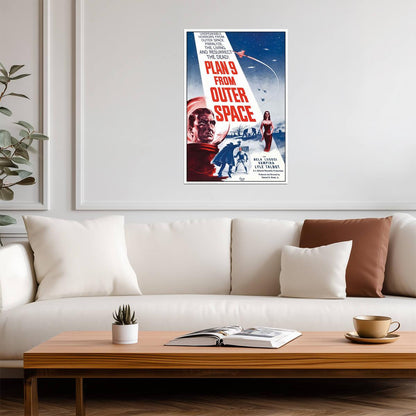 Plan 9 From Outer Space | Classic Sci-Fi Movie Poster - Movies & TV Poster