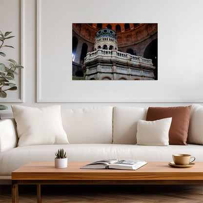 The Church of the Holy Sepulchre | Old City Jerusalem Photography | Religious Landmark Poster - Photography Poster