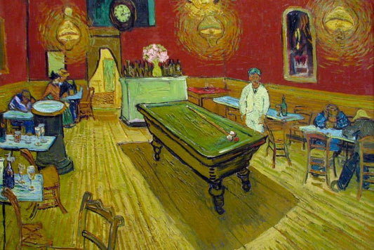 Vincent Van Gogh "The Night Café" | Post-Impressionist Art | Classic Painting Poster - Graphic & Art Poster