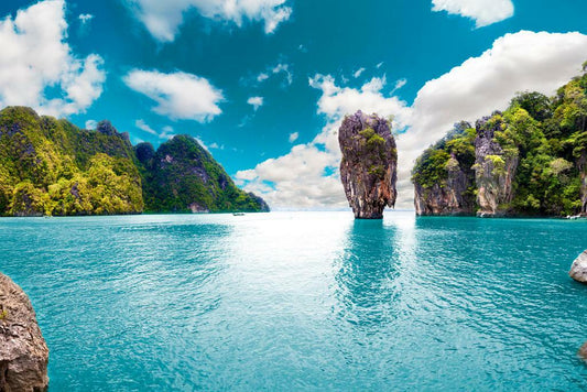 Phuket Scenic Ocean Poster | Thailand Tropical Photography | Seascape Wall Art