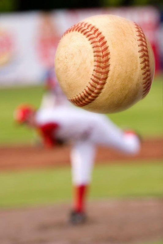 Baseball Pitcher in Motion | Dynamic Sports Photography | Action Shot Poster - Sports Poster