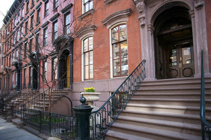 Elegant Brownstones in Chelsea | New York City Photography | Urban Architecture Poster - Photography Poster