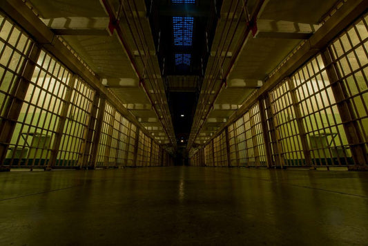 "Broadway" Cell Block at Alcatraz | San Francisco Photography | Historical Prison Poster - Photography Poster