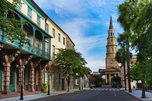 Dock Street Theatre in Charleston | South Carolina Photography | Historical Landmark Poster - Photography Poster