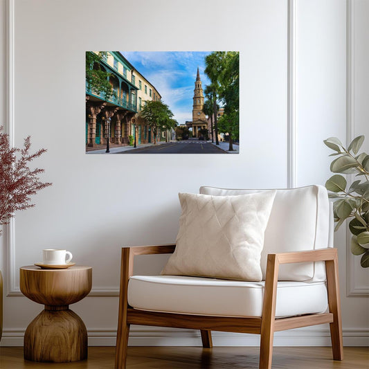 Dock Street Theatre in Charleston | South Carolina Photography | Historical Landmark Poster - Photography Poster