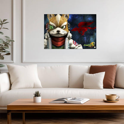 Star Fox Zero "Fox McCloud" | Nintendo Video Game | Modern Gaming Poster - Video Games Poster