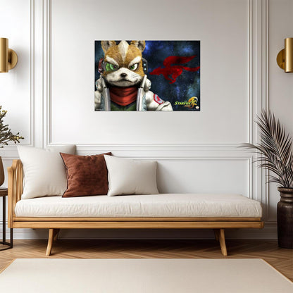 Star Fox Zero "Fox McCloud" | Nintendo Video Game | Modern Gaming Poster - Video Games Poster