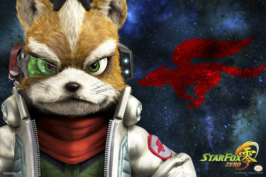 Star Fox Zero "Fox McCloud" | Nintendo Video Game | Modern Gaming Poster - Video Games Poster