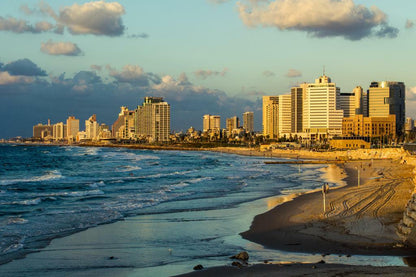 Tel Aviv Skyline from Summit Park | Israel Photography | Middle Eastern Cityscape Poster - Photography Poster