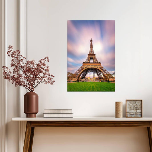 The Eiffel Tower in Paris France | City Landmark Photography | Travel Poster - Photography Poster