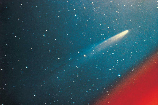 Colorful Photo of Comet Kohoutek | Astrophotography Print | Space Poster - Photography Poster