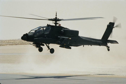 Boeing AH-64 Apache Attack Helicopter | Military Aviation Photography | Aircraft Poster - Photography Poster