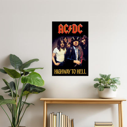 AC/DC Highway to Hell | Album Cover Poster | Classic Hard Rock Wall Art