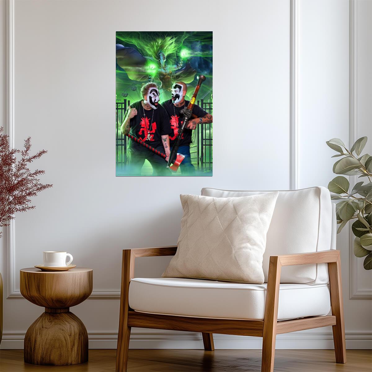 Insane Clown Posse at the Dark Carnival | Shaggy 2 Dope & Violent J Poster | ICP Fan Art - Music Poster
