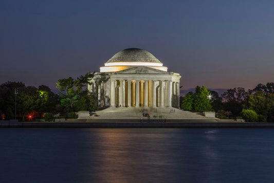 Thomas Jefferson Memorial at Night | Washington D.C. Landmark Photography | Historical Poster - Photography Poster