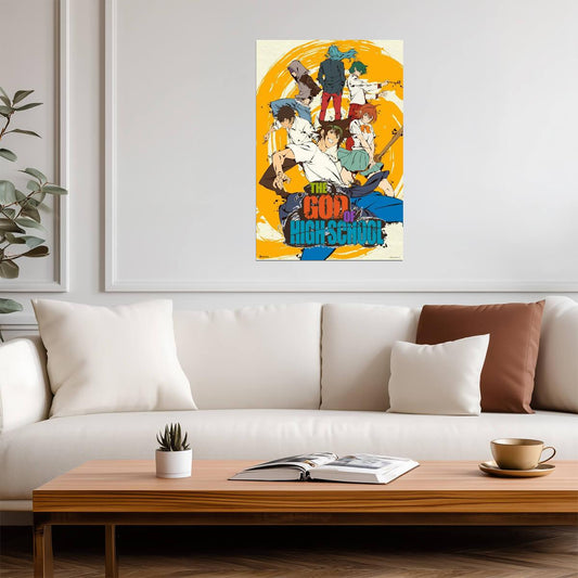 The God of High School Key Art | Manhwa Art Print | Anime Poster