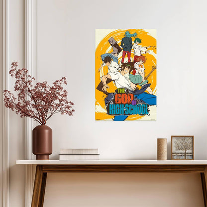 The God of High School Key Art | Manhwa Art Print | Anime Poster