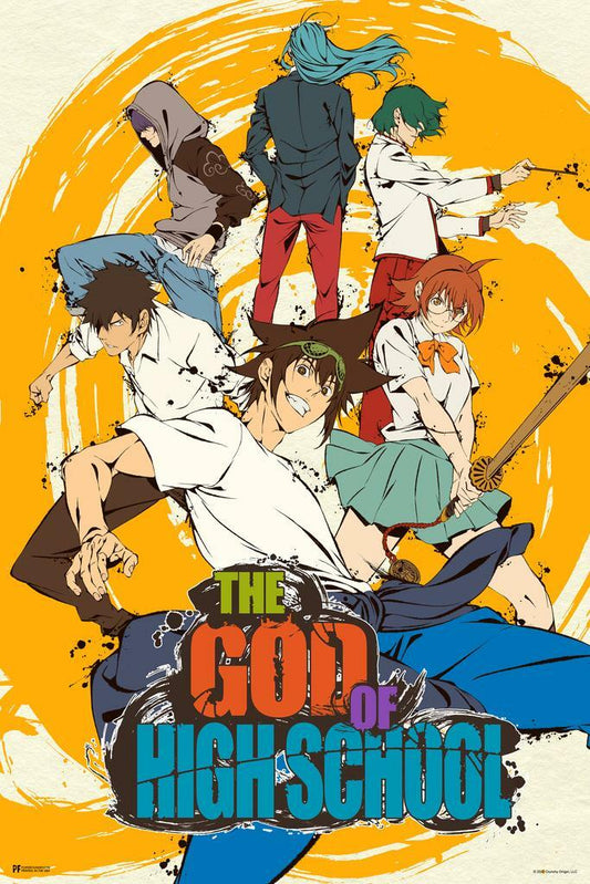 The God of High School Key Art | Manhwa Art Print | Anime Poster