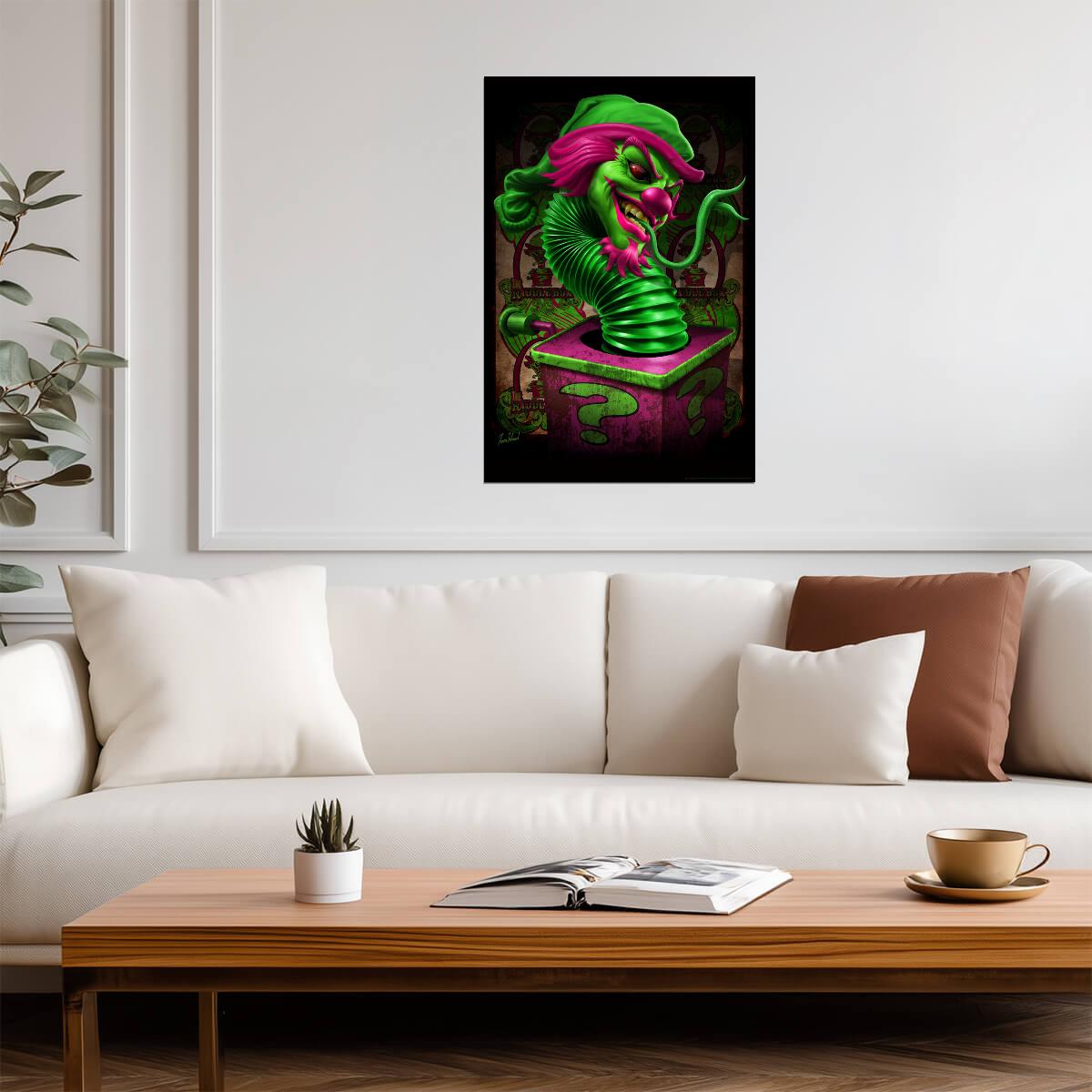 Insane Clown Posse Riddle Box | ICP Dark Carnival Album Art | Juggalo Music Poster - Music Poster