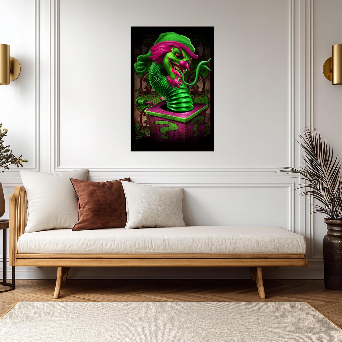 Insane Clown Posse Riddle Box | ICP Dark Carnival Album Art | Juggalo Music Poster - Music Poster