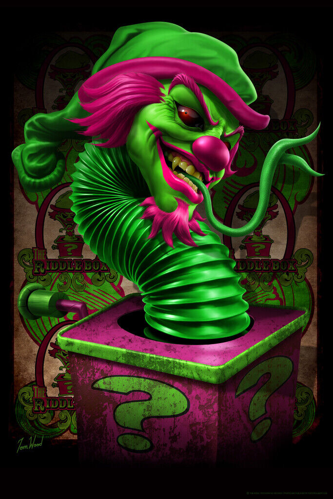 Insane Clown Posse Riddle Box | ICP Dark Carnival Album Art | Juggalo Music Poster - Music Poster