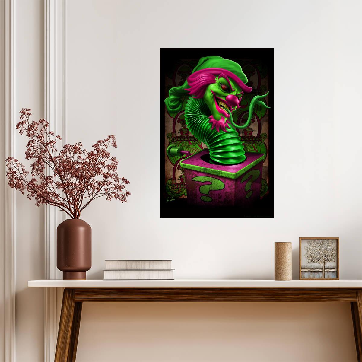 Insane Clown Posse Riddle Box | ICP Dark Carnival Album Art | Juggalo Music Poster - Music Poster