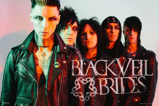 Black Veil Brides The Band | Andy Biersack & BVB Group Photo | Modern Rock Music Poster - Music Poster
