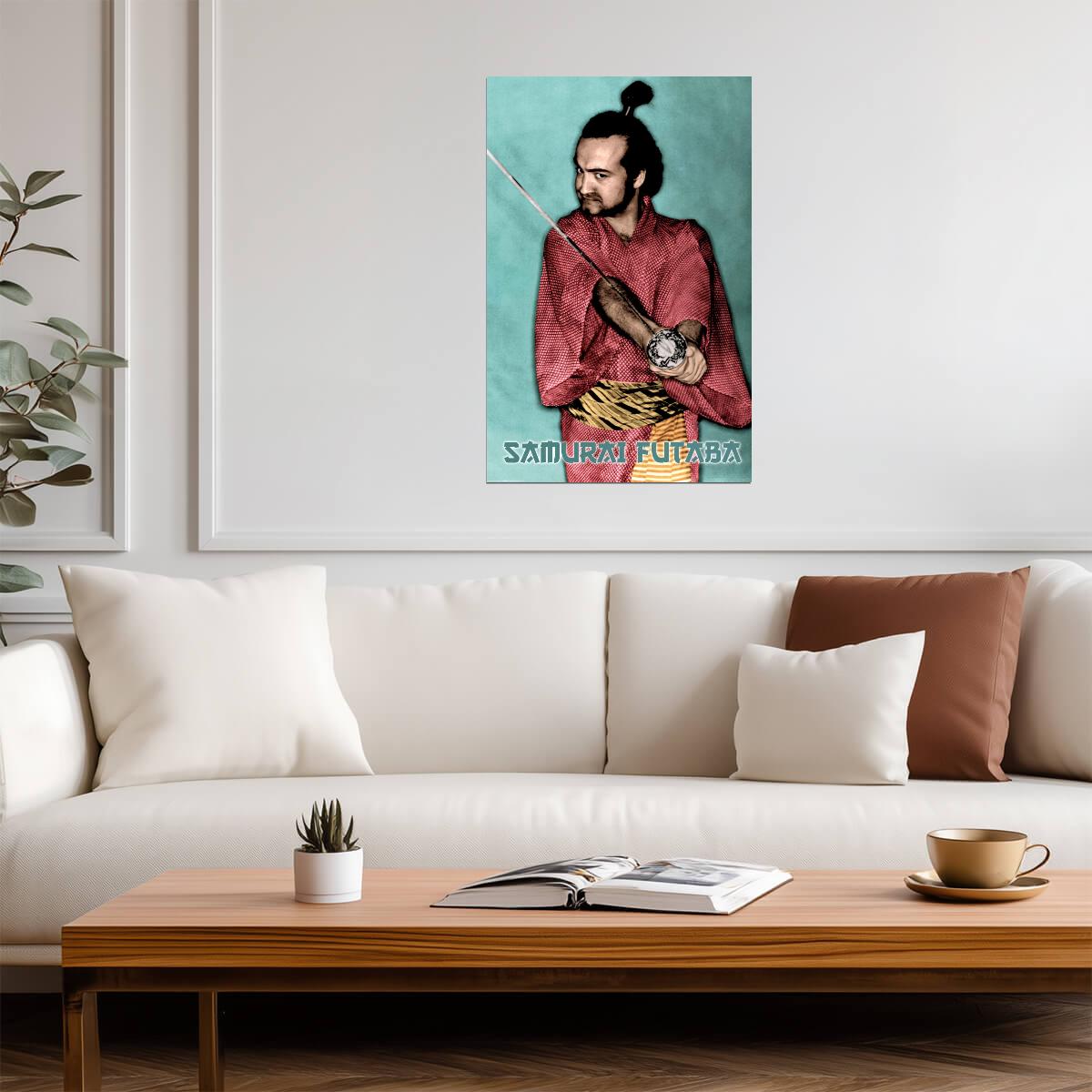 Saturday Night Live | John Belushi as Samurai Futaba | Classic TV Sketch Poster - Movies & TV Poster