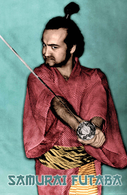 Saturday Night Live | John Belushi as Samurai Futaba | Classic TV Sketch Poster - Movies & TV Poster