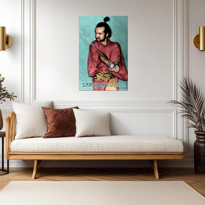 Saturday Night Live | John Belushi as Samurai Futaba | Classic TV Sketch Poster - Movies & TV Poster