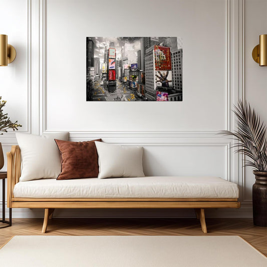 Times Square at Night | New York City Photography | Urban Wall Art Poster - Photography Poster