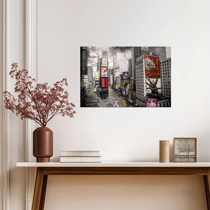 Times Square at Night | New York City Photography | Urban Wall Art Poster - Photography Poster