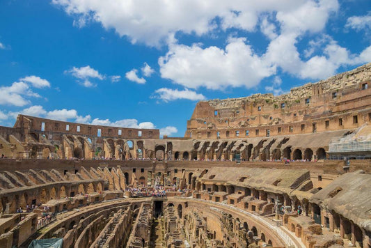 The Colosseum in Rome Italy | Ancient Roman Landmark Photography | Historical Poster - Photography Poster