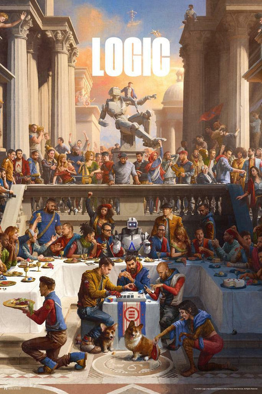 Logic Everybody | Album Cover Poster | Hip Hop Wall Art