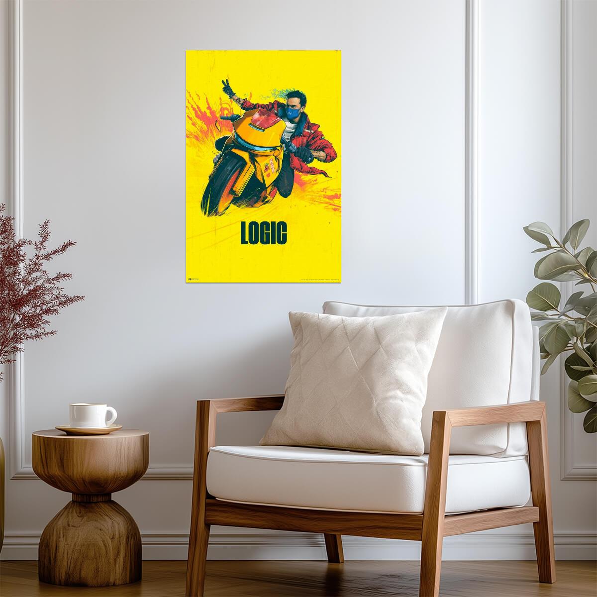 Logic Confessions of a Dangerous Mind | Album Art Poster | Modern Hip Hop Wall Decor - Music Poster