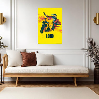 Logic Confessions of a Dangerous Mind | Album Art Poster | Modern Hip Hop Wall Decor - Music Poster