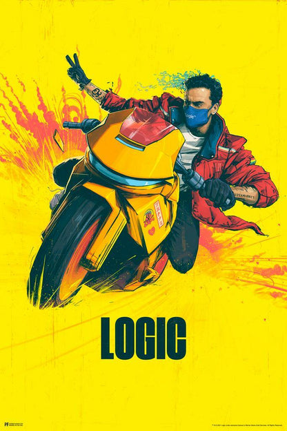 Logic Confessions of a Dangerous Mind | Album Art Poster | Modern Hip Hop Wall Decor - Music Poster