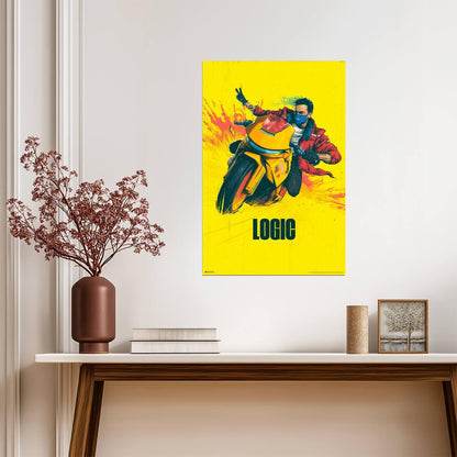 Logic Confessions of a Dangerous Mind | Album Art Poster | Modern Hip Hop Wall Decor - Music Poster
