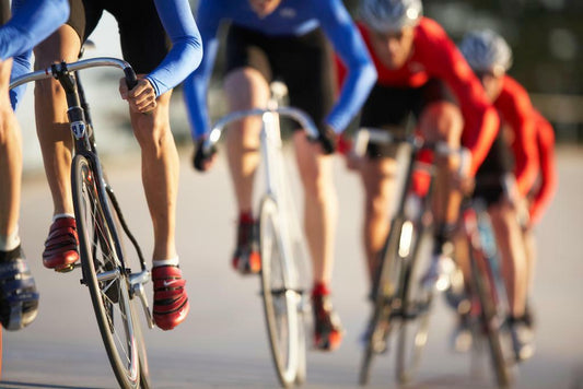 Cyclists in Action During a Race | Bicycle Racing Photography | Sports Poster - Sports Poster